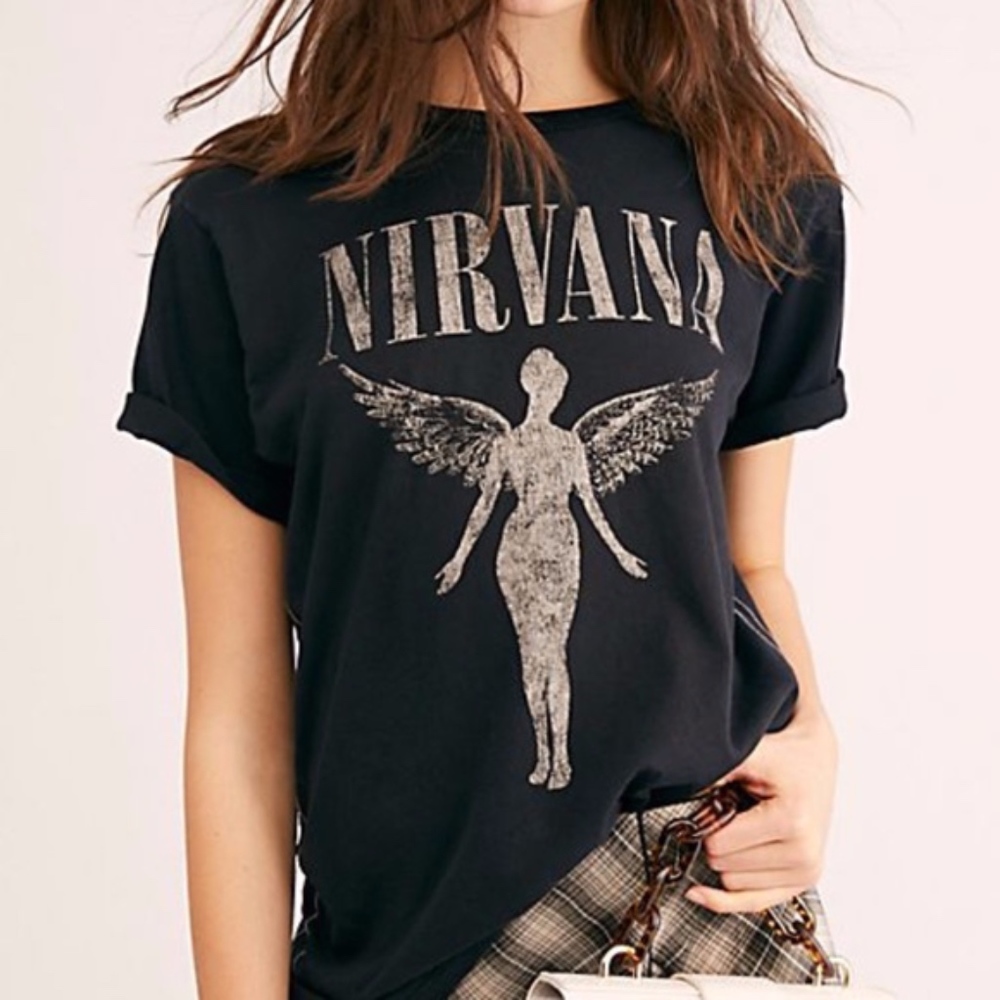 Trunk LTD X Free People Nirvana band tee